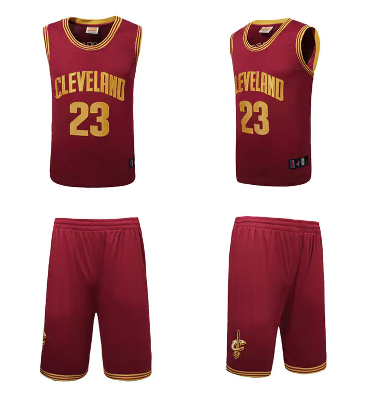 Custom Cavaliers James Embroidered Jerseys