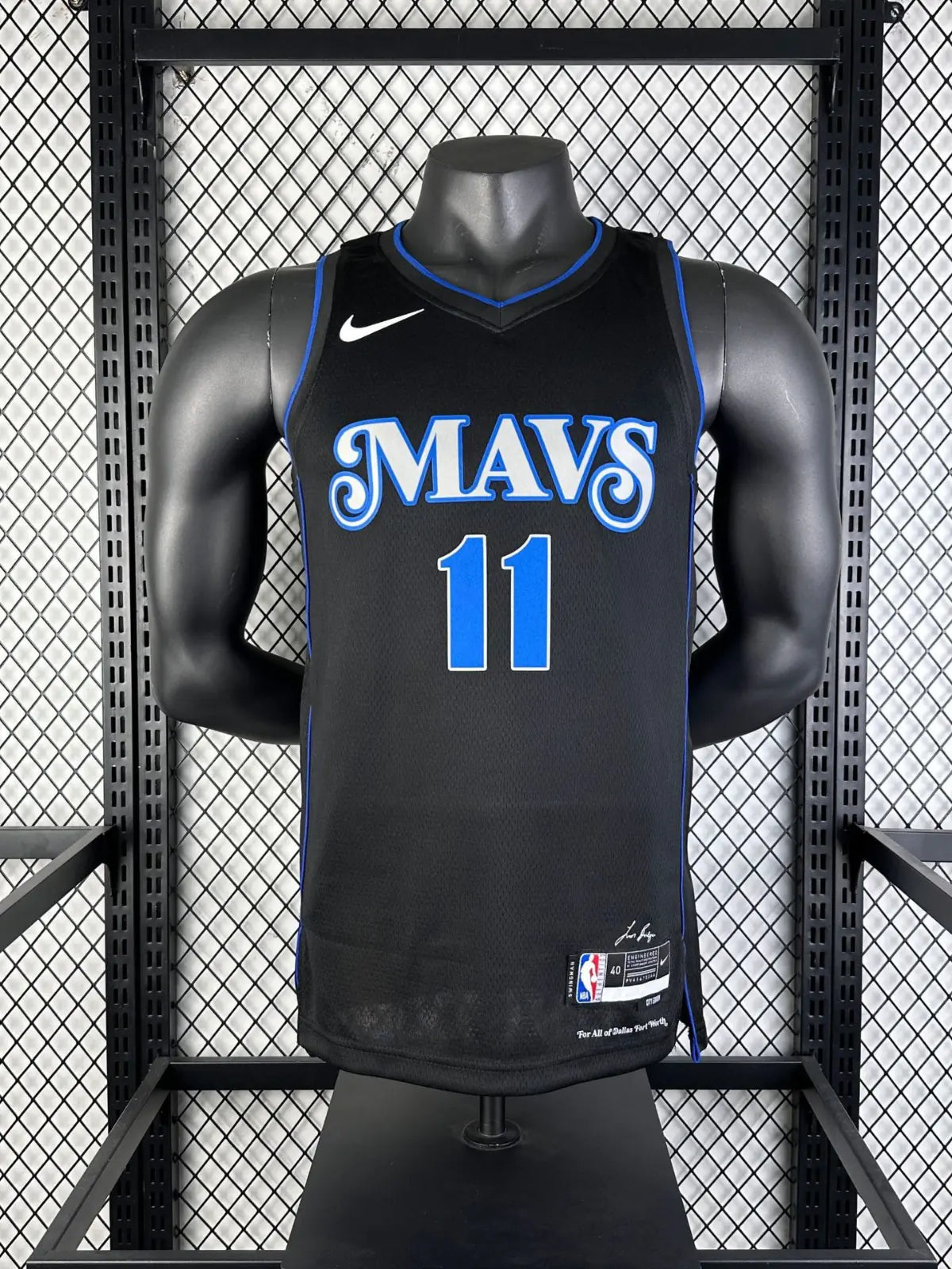 Mavericks City Edition NBA Jerseys: Irving 11 and Luka 77