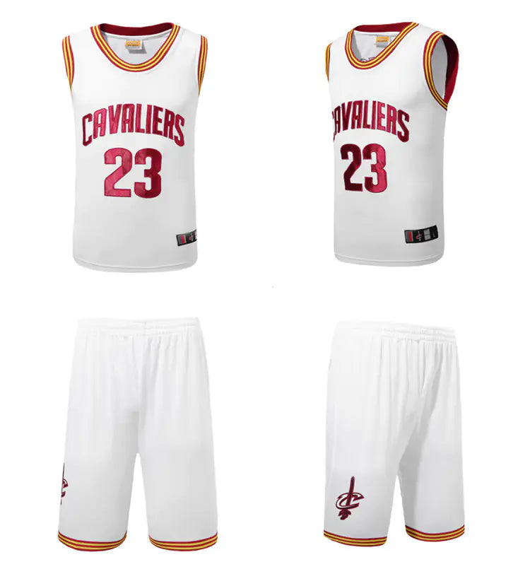 Custom Cavaliers James Embroidered Jerseys