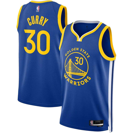 Stephen Curry Golden State Warriors NBA Kids Youth 8-20 Blue Icon Edition Swingman Jersey (US Numeric 18 20 Regular Blue)