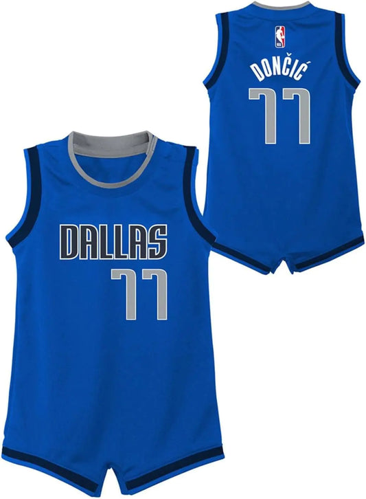 Luka Doncic Dallas Mavericks NBA Toddler Boys 2-4 Blue Icon Edition Player Jersey (US Age 3 Years Blue)