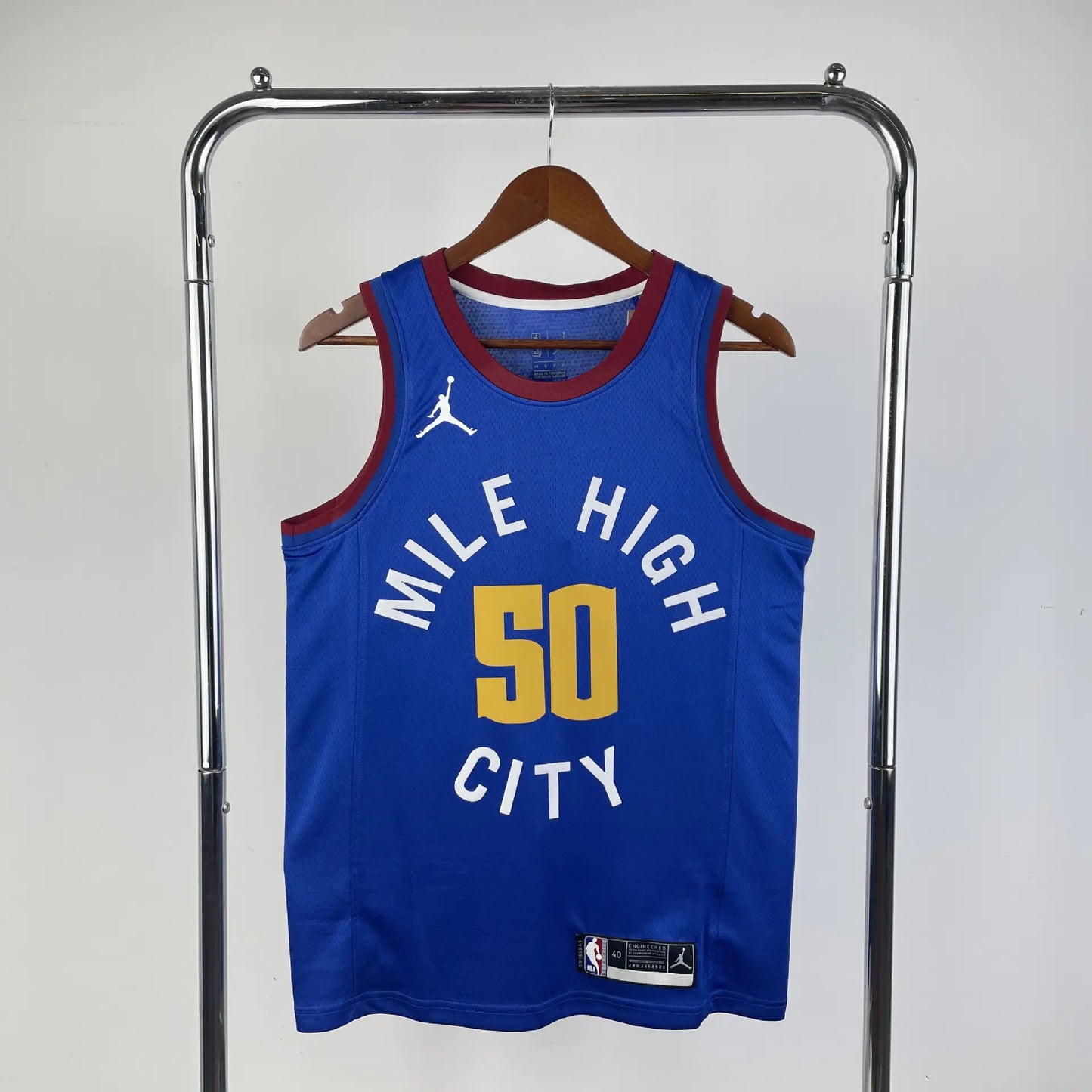 NBA 2023 Season Nuggets Jerseys: Porter, Jokic, Murray, Gordon