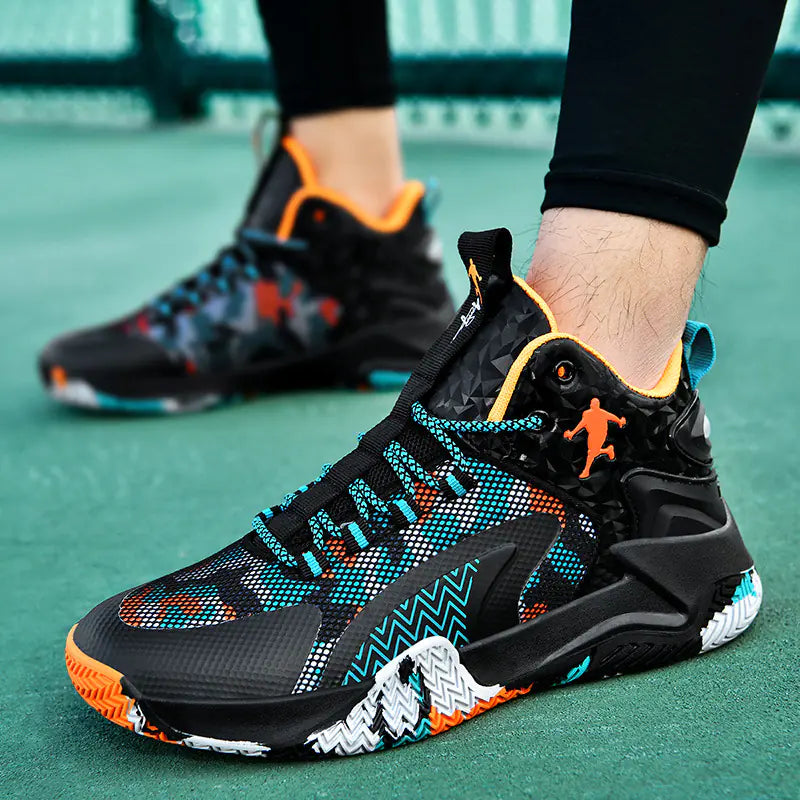 Boys' High-Top Basketball Shoes for Kids (Autumn Style)