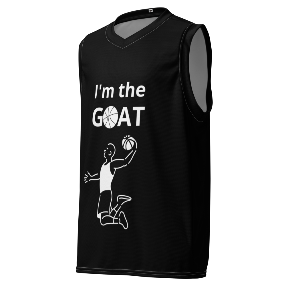 All-Over Print Unisex Basketball Jersey the goat