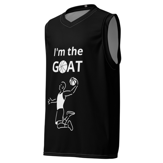All-Over Print Unisex Basketball Jersey the goat