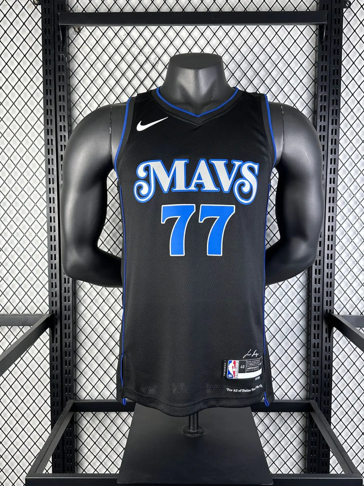 Mavericks City Edition NBA Jerseys:  Irving 11 and Luka 77