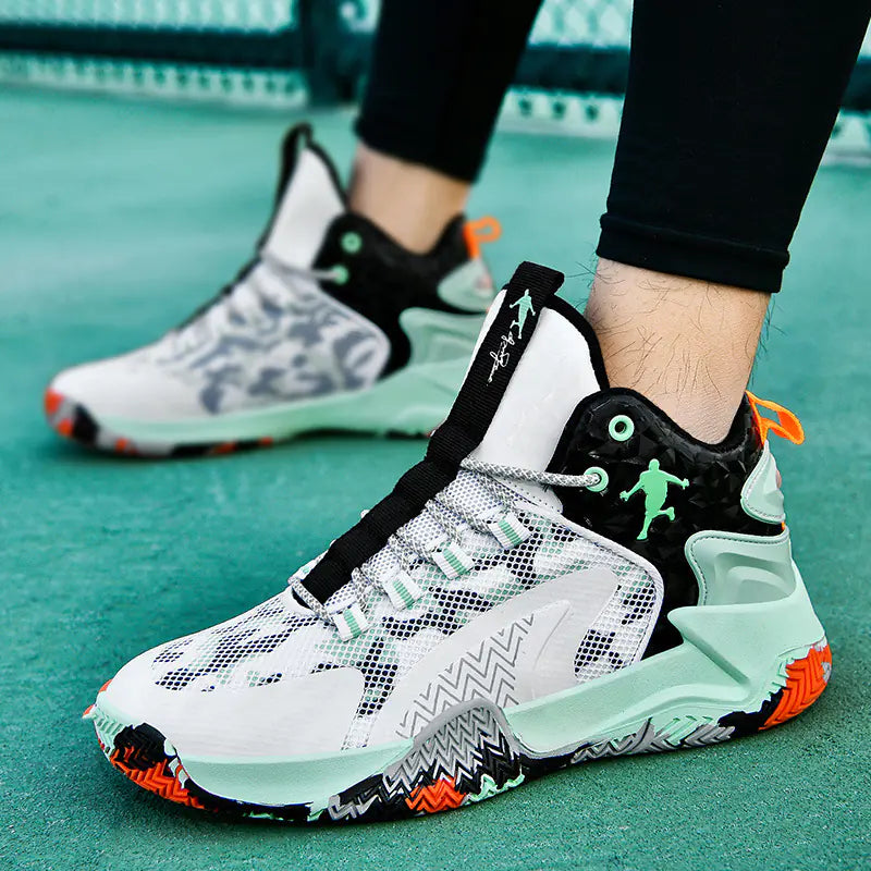Boys' High-Top Basketball Shoes for Kids (Autumn Style)