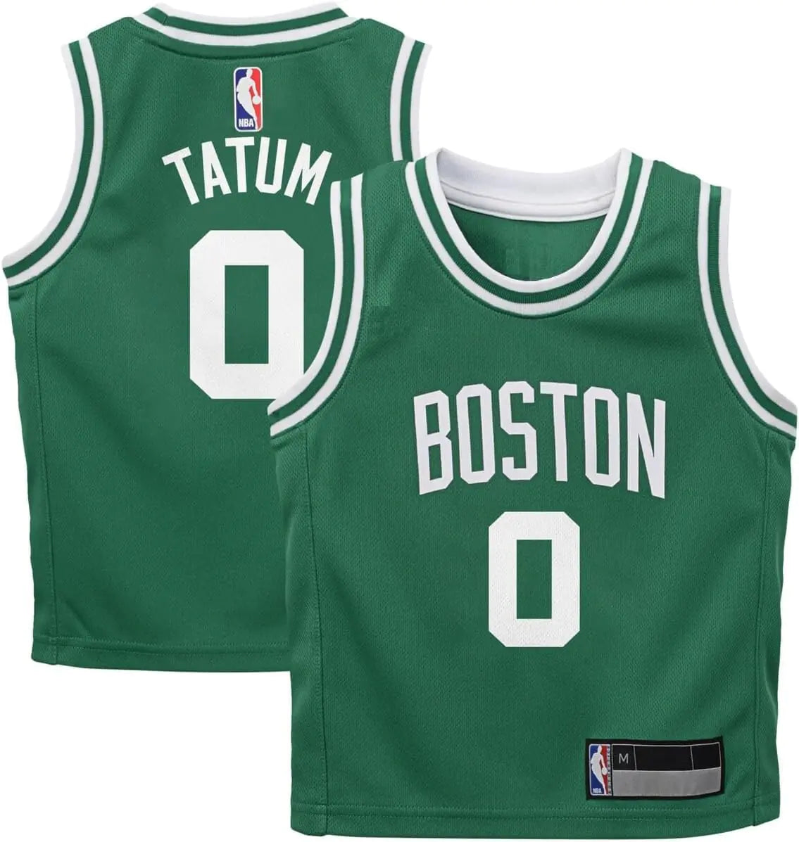 Jayson Tatum Boston Celtics NBA Toddler 2-4 Green Icon Edition Player Jersey (Size 4T)